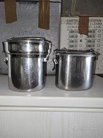 portavivande in acciaio 