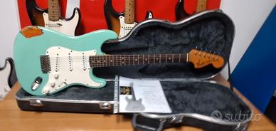 stratocaster 1968 ORIGINALE sea foam green (REFIN)