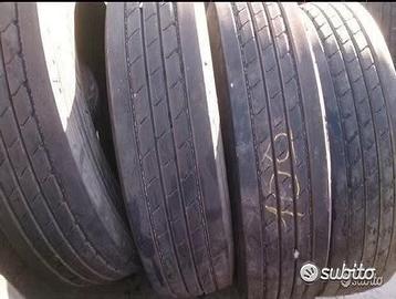 4 gomme usate lineari 315 80 22.5 Pirelli