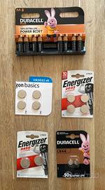 Batterie a pastiglia e stilo usa getta