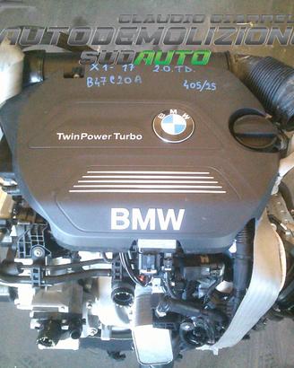 BMW X1 B47C20A ANNO 2017 2.0 TD