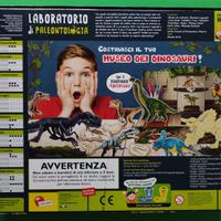 2 giochi scienza Laboratorio Paleontologia + Buio