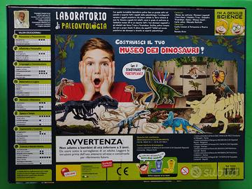 2 giochi scienza Laboratorio Paleontologia + Buio