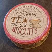 Scatola di latta vintage Jacobsens Bakery