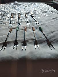 forchettine in acciaio inox vintage
