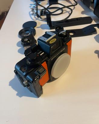 Nikonos V con obiettivi 28-35-80