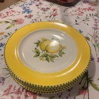 🍋 Set 7 Piatti Tiffany – Made in Italy – Ø 26 cm