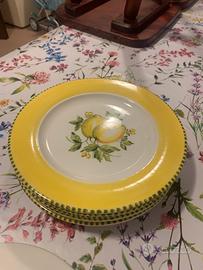 🍋 Set 7 Piatti Tiffany – Made in Italy – Ø 26 cm