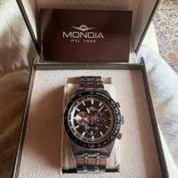 Orologio Mondia uomo cronografo acciaio