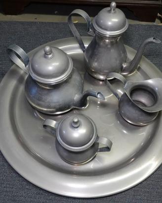 servizio d'argento silver plated centrotavola
