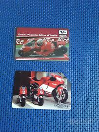 lotto 2 Schede telefoniche Telecom  Ducati Motogp