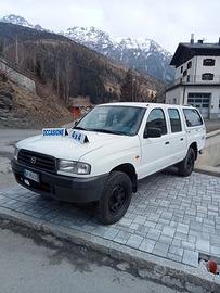 Pick up mazda B2500,doppia cabina,gancio