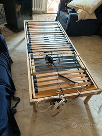 Letto con rete elettrica
