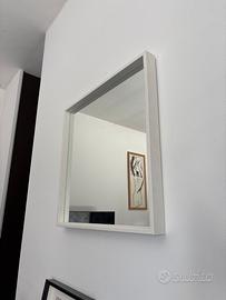 Specchio Ikea Nissedal Bianco 65x65