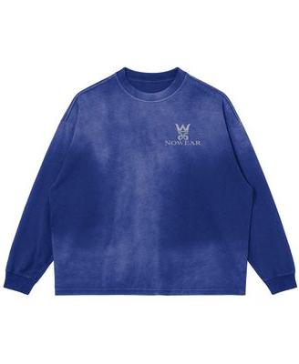 Maglia Oversize “Nowear” Blu
