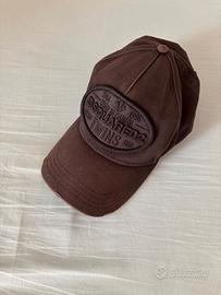 Cappello con visiera DSQUARED2 "Twins" originale