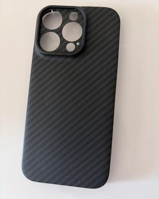 Cover fribra di carbonio iphone 16 pro