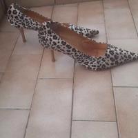 Scarpe donna leopardate n.40