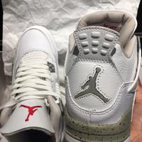 Jordan 4 Retro White Oreo 42