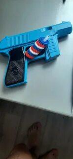Pistola Giocattolo Blu per Bambini