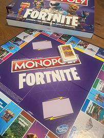 Gioco scatola Monopoli Fortnite
