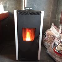 stufa pellet mod.Flavia Lincar 6.5 Kw funzionante