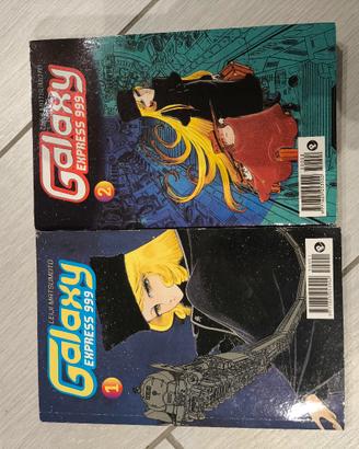 Manga Galaxy express 999 vol 1 e 2