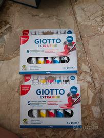 n. 2 confezioni  tempere Giotto extrafine 