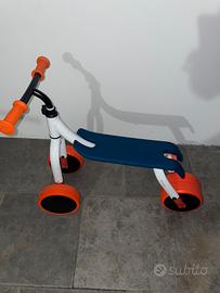 Triciclo evolutivo 2 in 1 Btwin bianco-arancione