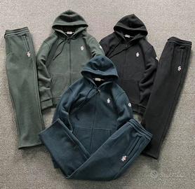 Tuta Moncler blu scuro