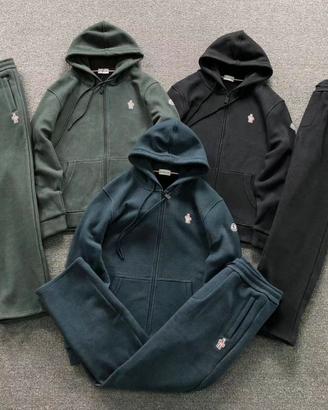 Tuta Moncler blu scuro