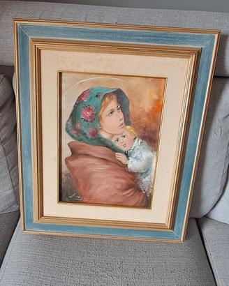 Quadro olio su tela