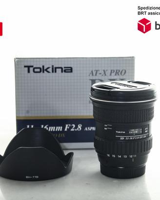 Tokina AT-X PRO SD 11-16 F2.8 (IF) DX Aspherical (
