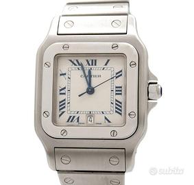 Cartier Santos Galbèe GM ref. 1564 Acciaio Quartz