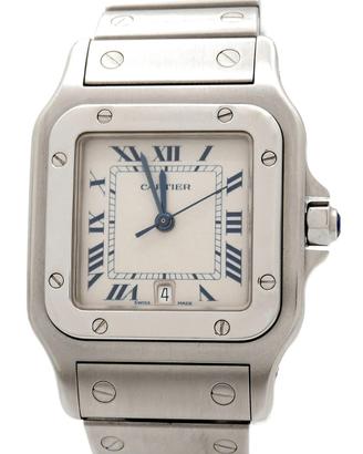 Cartier Santos Galbèe GM ref. 1564 Acciaio Quartz