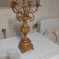 candelabro fine 800 in ottone 