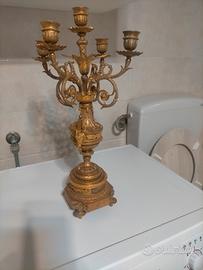 candelabro fine 800 in ottone 