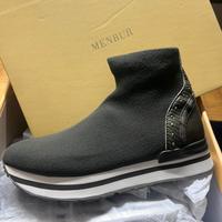 Scarpe Sneaker Casual Donna Stivaletto Suola Gomma