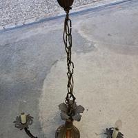 LAMPADARIO IN OTTONE