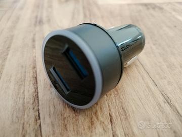 Carica cellulare da auto 2 USB