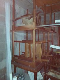 tavoli sedie in legno