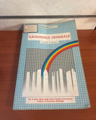 Libro ragioneria generale anni 80