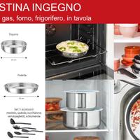 Pentole Acciaio inox Lagostina Ingegno - nuove