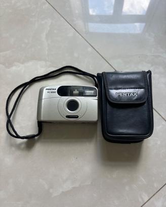 Pentax PC-3000 Fotocamera Compatta 35mm + Custodia