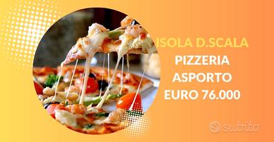 Pizza asporto con posti a sedere - no bar 44M
