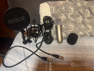 Kit studio røde NT1-A supporto SM6 cuffie AKG K175