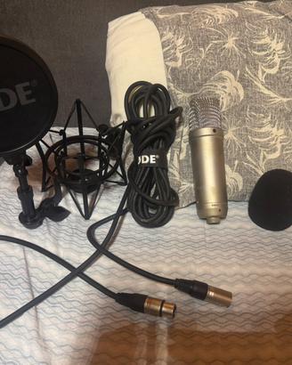 Kit studio røde NT1-A supporto SM6 cuffie AKG K175