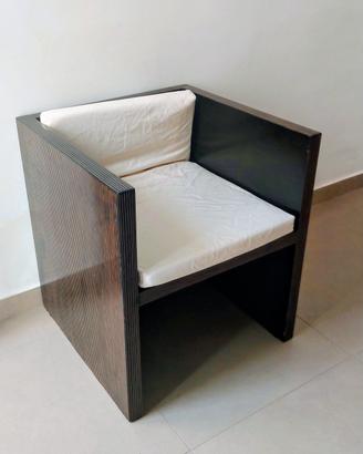 poltrona design in midollino