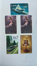 3 tessere telefoniche e 2 ingresso musei