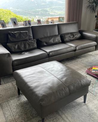 Divano Cierre1972 Made in Italy 3 posti + pouf
